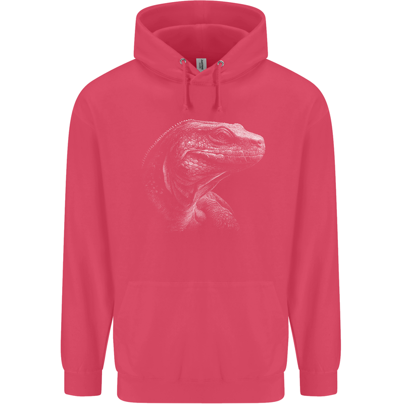 A Komodo Dragon Childrens Kids Hoodie Heliconia