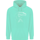 A Komodo Dragon Childrens Kids Hoodie Peppermint
