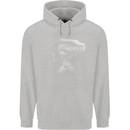 A Komodo Dragon Childrens Kids Hoodie Sports Grey