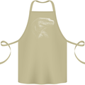 A Komodo Dragon Cotton Apron 100% Organic Khaki