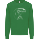 A Komodo Dragon Kids Sweatshirt Jumper Irish Green