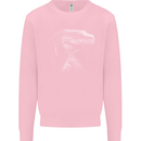 A Komodo Dragon Kids Sweatshirt Jumper Light Pink