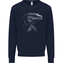 A Komodo Dragon Kids Sweatshirt Jumper Navy Blue