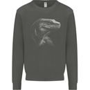 A Komodo Dragon Kids Sweatshirt Jumper Storm Grey