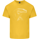 A Komodo Dragon Kids T-Shirt Childrens Yellow