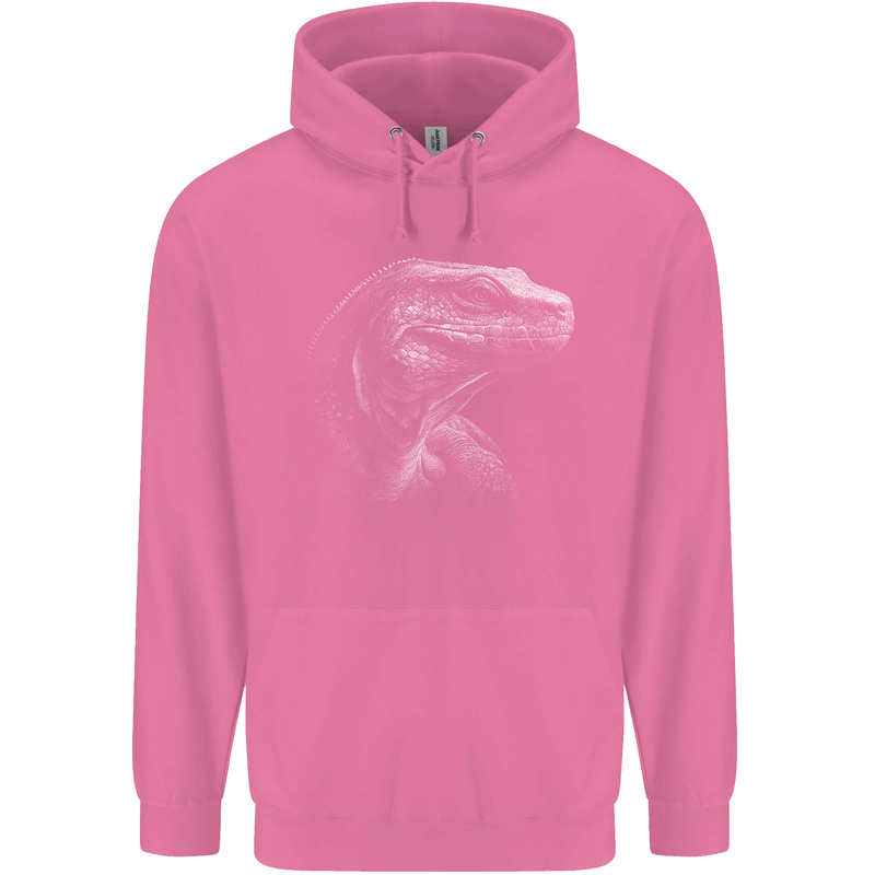 A Komodo Dragon Mens 80% Cotton Hoodie Azelea