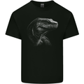 A Komodo Dragon Mens Cotton T-Shirt Tee Top Black