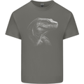 A Komodo Dragon Mens Cotton T-Shirt Tee Top Charcoal