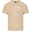 A Komodo Dragon Mens Cotton T-Shirt Tee Top Sand