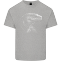 A Komodo Dragon Mens Cotton T-Shirt Tee Top Sports Grey