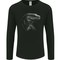A Komodo Dragon Mens Long Sleeve T-Shirt Black