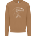 A Komodo Dragon Mens Sweatshirt Jumper Caramel Latte