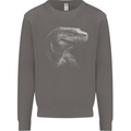 A Komodo Dragon Mens Sweatshirt Jumper Charcoal