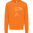 A Komodo Dragon Mens Sweatshirt Jumper Orange