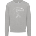 A Komodo Dragon Mens Sweatshirt Jumper Sports Grey
