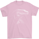A Komodo Dragon Mens T-Shirt 100% Cotton Light Pink