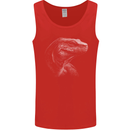 A Komodo Dragon Mens Vest Tank Top Red