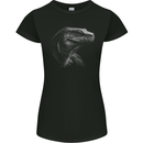 A Komodo Dragon Womens Petite Cut T-Shirt Black