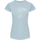 A Komodo Dragon Womens Petite Cut T-Shirt Light Blue