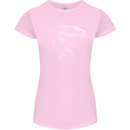 A Komodo Dragon Womens Petite Cut T-Shirt Light Pink