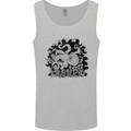 A Kraken in the Waves Mens Vest Tank Top Sports Grey