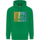 A Locomotive Trainspotter Trains Trainspotting Childrens Kids Hoodie Irish Green