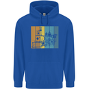 A Locomotive Trainspotter Trains Trainspotting Mens 80% Cotton Hoodie Royal Blue