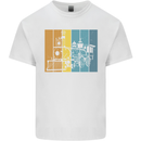 A Locomotive Trainspotter Trains Trainspotting Mens Cotton T-Shirt Tee Top White