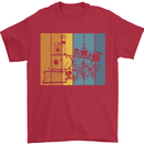 A Locomotive Trainspotter Trains Trainspotting Mens T-Shirt 100% Cotton Red