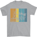 A Locomotive Trainspotter Trains Trainspotting Mens T-Shirt 100% Cotton Sports Grey