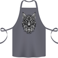 A Mandala Art Fox Tribal Cotton Apron 100% Organic Steel