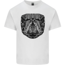 A Mandala Turtle Head Tribal Tortoise Kids T-Shirt Childrens White