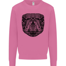 A Mandala Turtle Head Tribal Tortoise Mens Sweatshirt Jumper Azalea