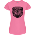 A Mandala Turtle Head Tribal Tortoise Womens Petite Cut T-Shirt Azalea