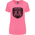 A Mandala Turtle Head Tribal Tortoise Womens Wider Cut T-Shirt Azalea