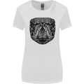 A Mandala Turtle Head Tribal Tortoise Womens Wider Cut T-Shirt White