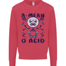 A Mean O Acid Funny Angry Biology Kids Sweatshirt Jumper Heliconia