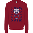 A Mean O Acid Funny Angry Biology Kids Sweatshirt Jumper Red