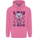 A Mean O Acid Funny Angry Biology Mens 80% Cotton Hoodie Azelea