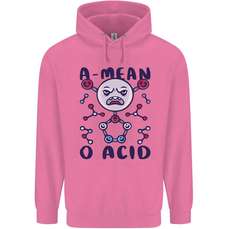 A Mean O Acid Funny Angry Biology Mens 80% Cotton Hoodie Azelea