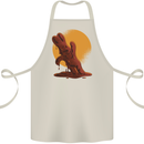 A Melting Chocolate Bunny Easter Cotton Apron 100% Organic Natural