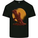 A Melting Chocolate Bunny Easter Kids T-Shirt Childrens Black