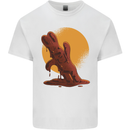 A Melting Chocolate Bunny Easter Kids T-Shirt Childrens White