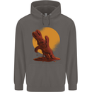 A Melting Chocolate Bunny Easter Mens 80% Cotton Hoodie Charcoal