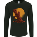 A Melting Chocolate Bunny Easter Mens Long Sleeve T-Shirt Black