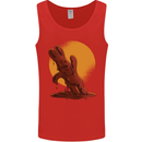 A Melting Chocolate Bunny Easter Mens Vest Tank Top Red