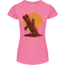 A Melting Chocolate Bunny Easter Womens Petite Cut T-Shirt Azalea
