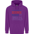 A Moment of Science Please Funny Chemistry Childrens Kids Hoodie Purple