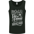 A Mother is Like a Flower Mum Mom Day Mens Vest Tank Top Black