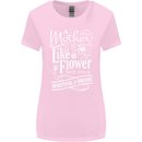 A Mother is Like a Flower Mum Mom Day Womens Wider Cut T-Shirt Light Pink